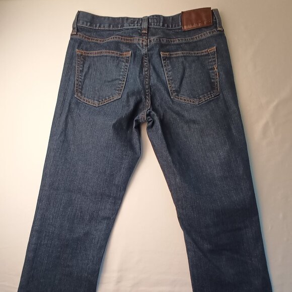 Men's Express Jeans Size 29x34 Skinny Leg Dark Wash - Picture 3 of 9